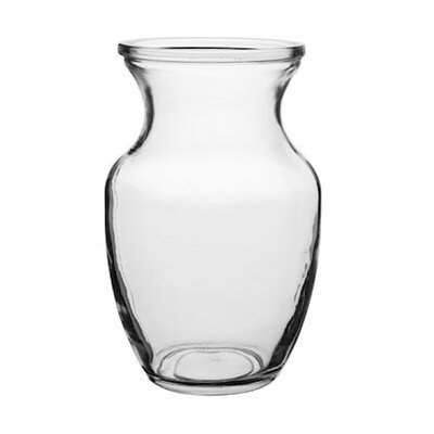 Spring Garden Clear Recycled Glass Vase 