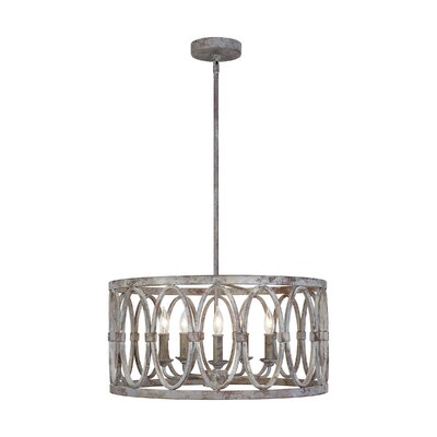 gabel 5 light chandelier