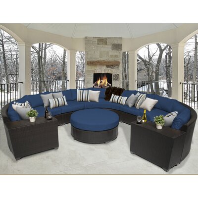 tegan 8 piece rattan sectional