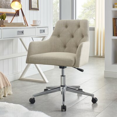 bilger linen task chair