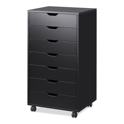 Hamann 7-Drawer Vertical Filing Cabinet - Wayfair | Havenly