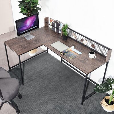 cuppa white wooden desk