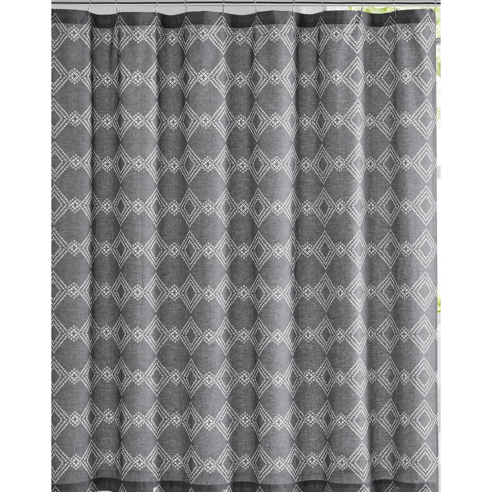 Brooklyn Loom Nina 72 X Inch Shower, 40 Inch Wide Shower Curtain