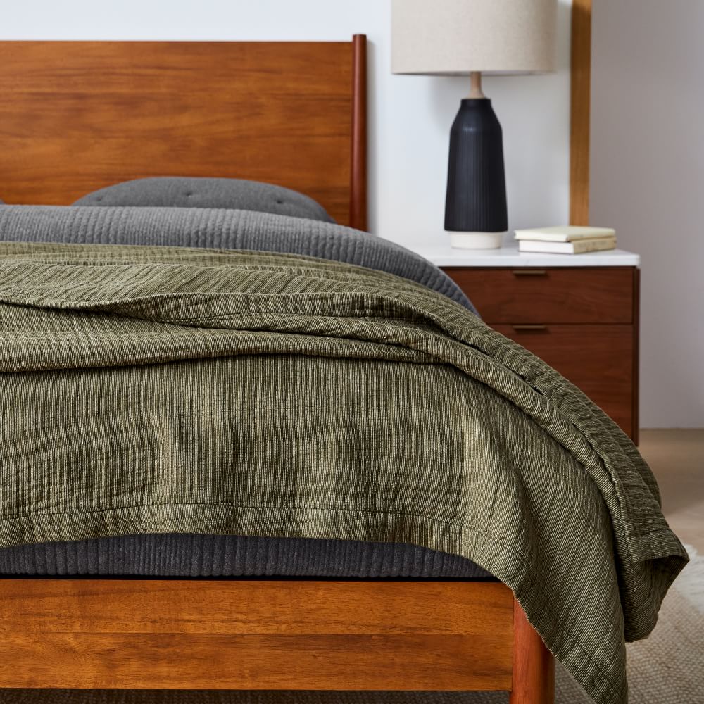 West Elm - European Flax Linen Blanket Collection