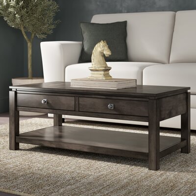 belen coffee table with storage