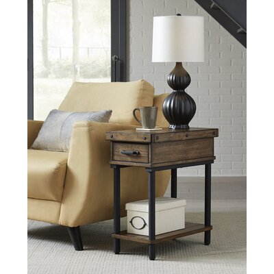 reilly end table with storage