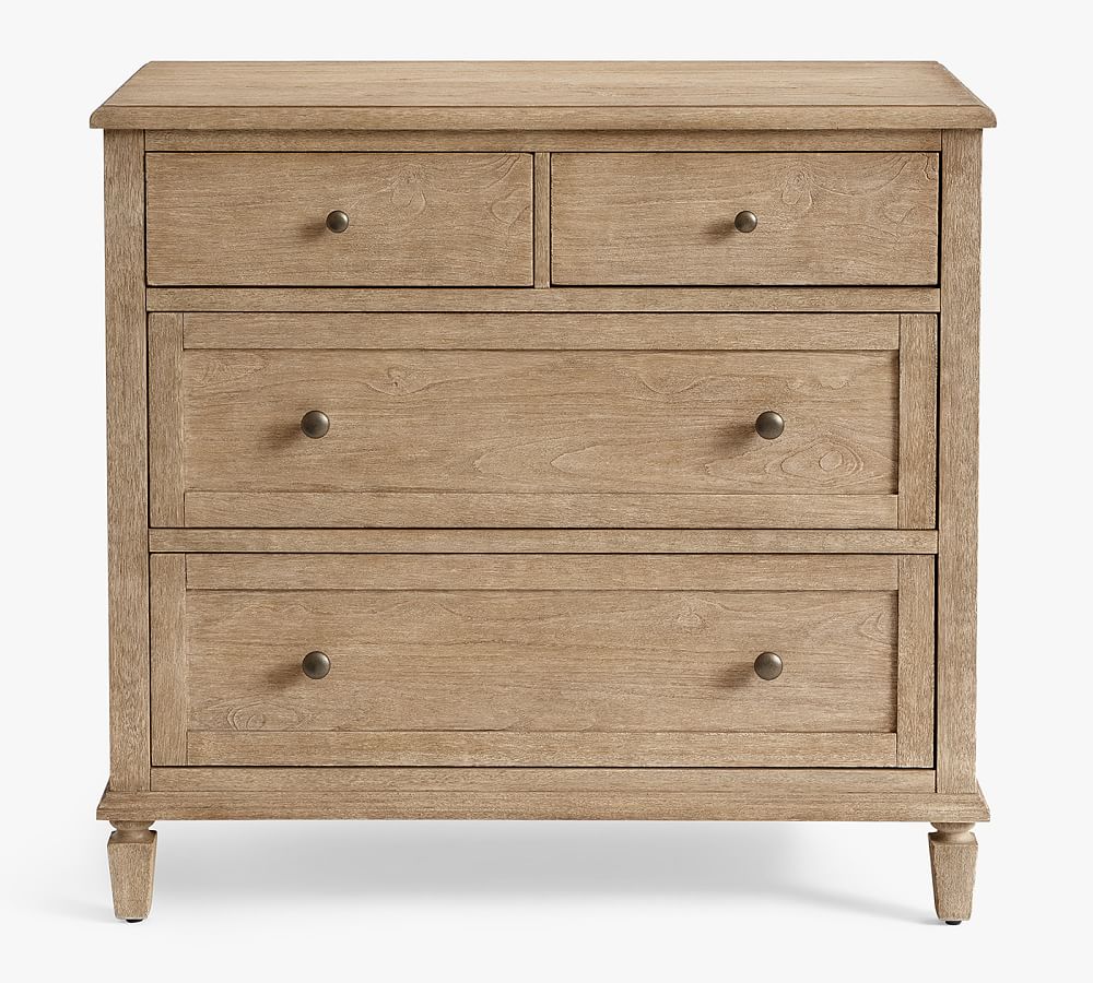 Sausalito 4-Drawer Dresser, Seadrift - Pottery Barn | Havenly