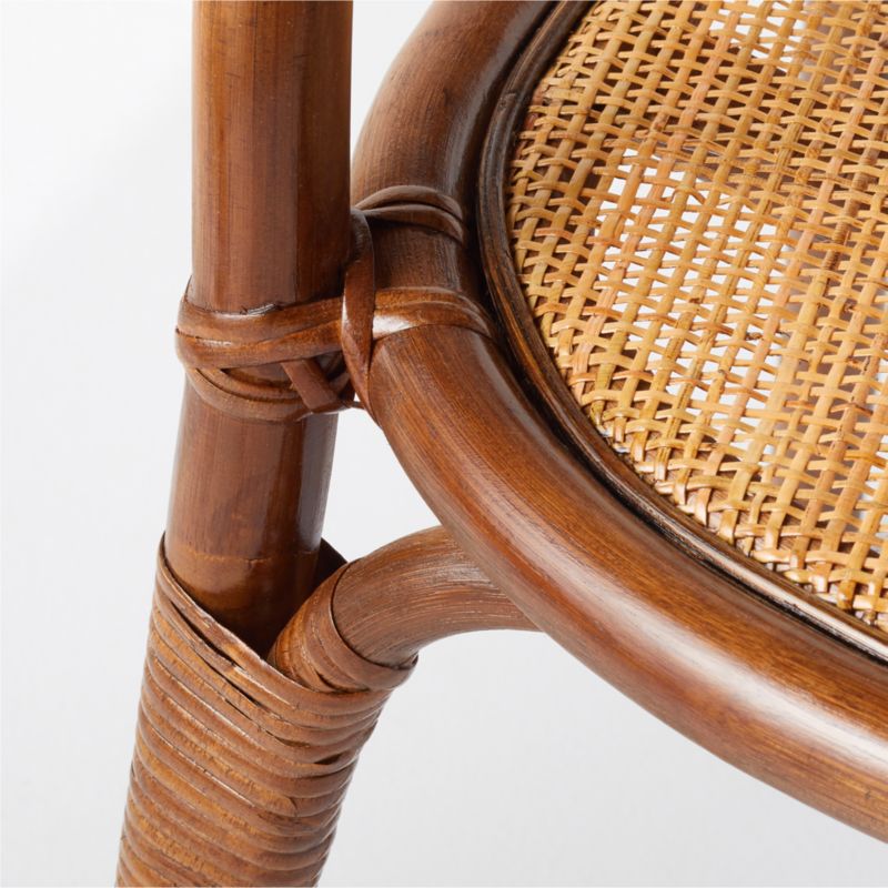 Valzer Natural Rattan Dining Chair - CB2 | Havenly