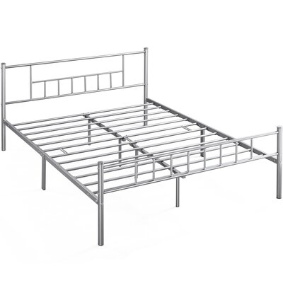 Basic Metal Bed Frame With Headboard And Footboard - Wayfair | Havenly