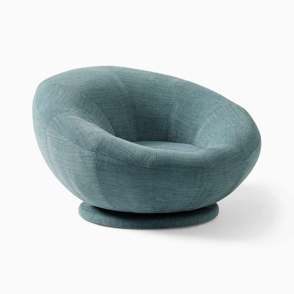 Groovy swivel deals chair west elm