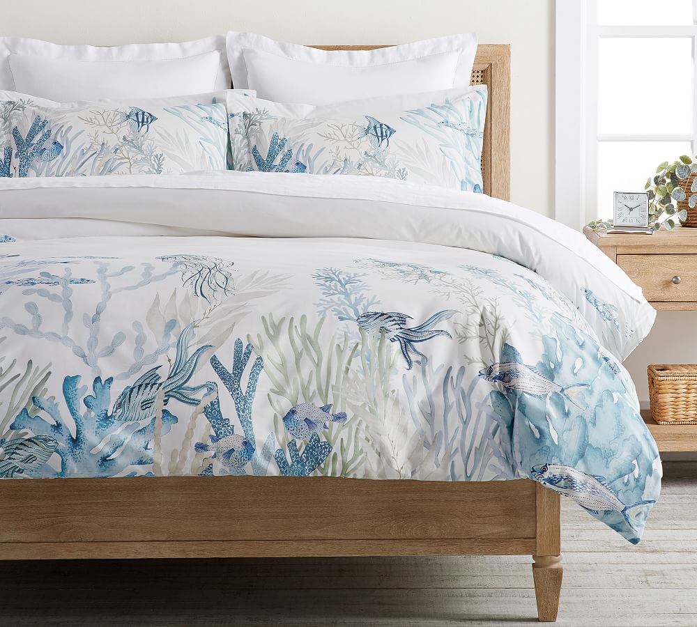 layla palm duvet cover