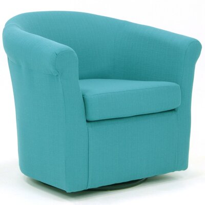 aryion swivel barrel chair