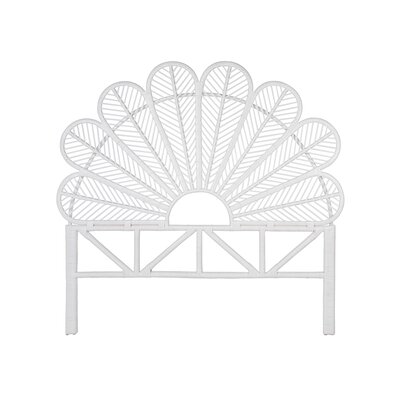 Hirst rattan petal open 2024 frame headboard