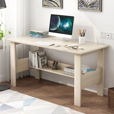 anudeep solid wood desk