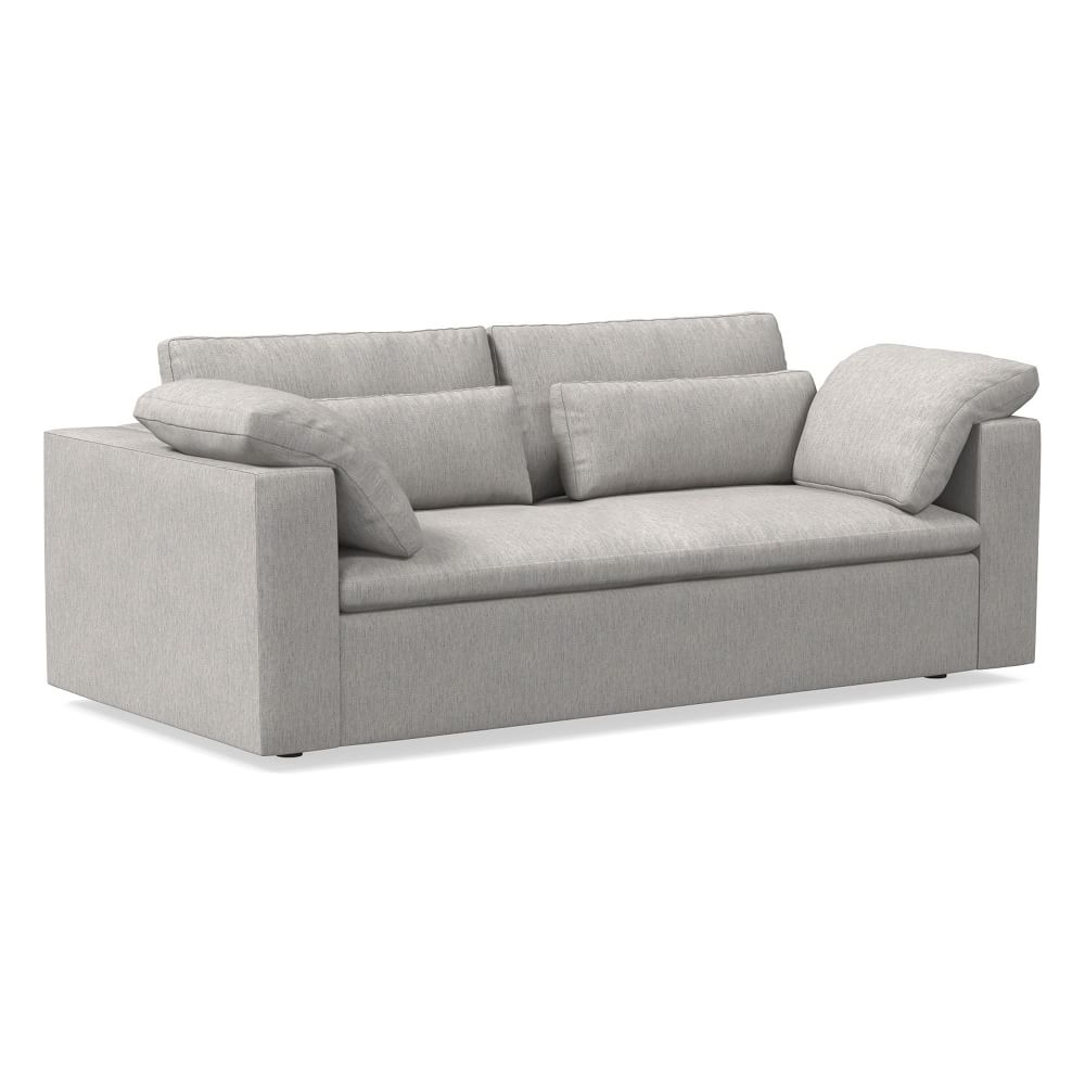 Harmony Modular Sleeper Sofa, Down, Performance Coastal Linen, Storm ...