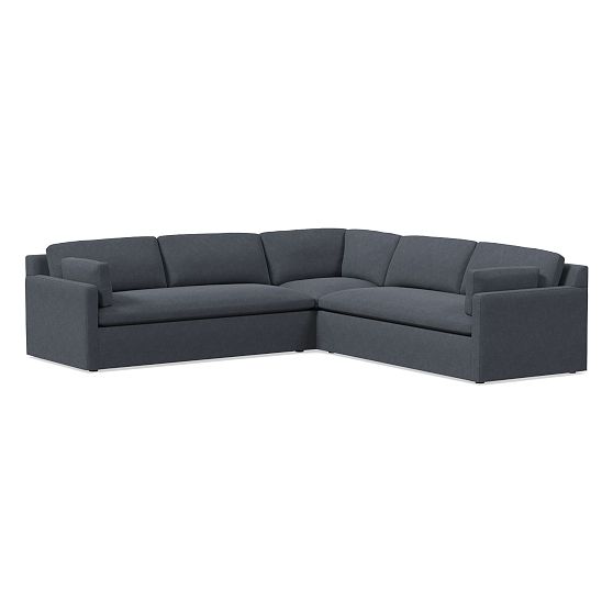 Marin Sectional Set 07 RA 75 Sofa Corner LA 75 Sofa Skirted Slipcover ...