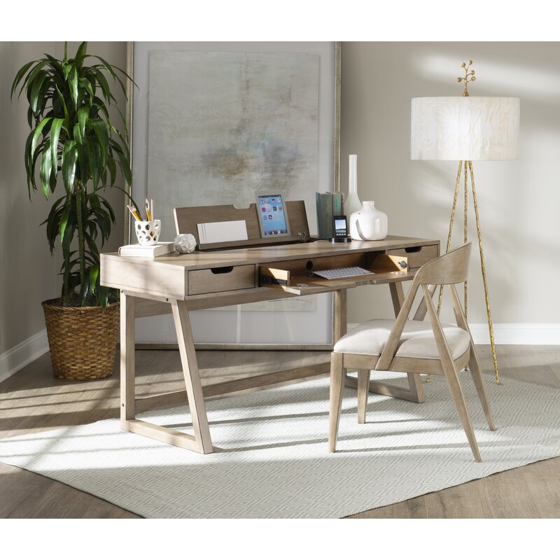 bertello solid wood desk