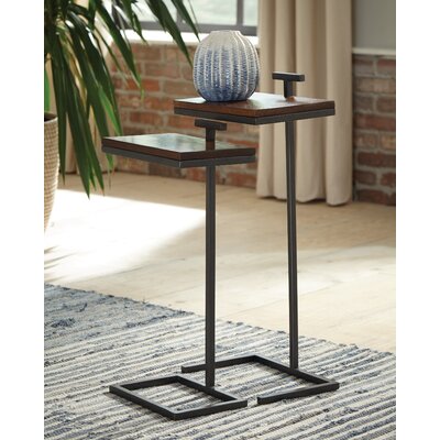 jessa pedestal end table