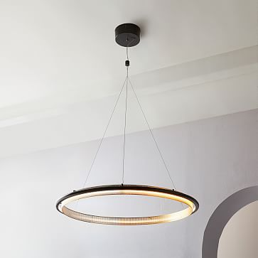 hoop ceiling light