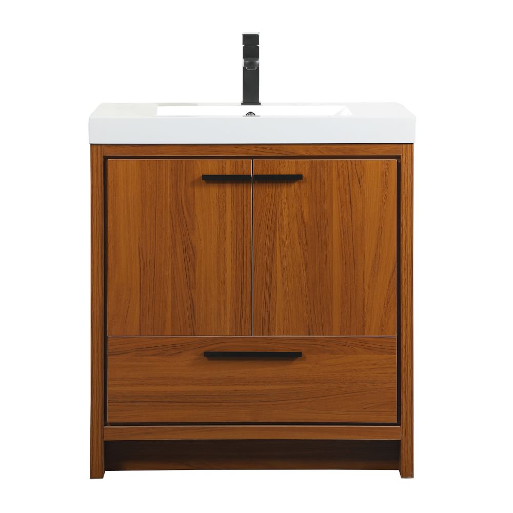 Donovan Single Bathroom Vanity (24–48) - Blue/Green