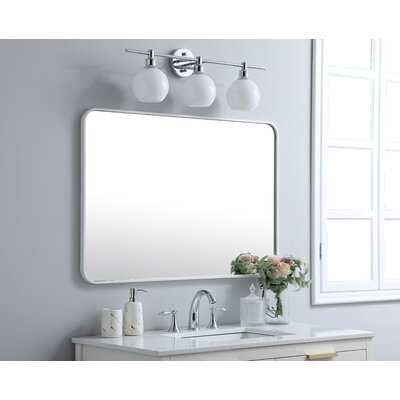 weeksville modern and contemporary bathroom / vanity mirror