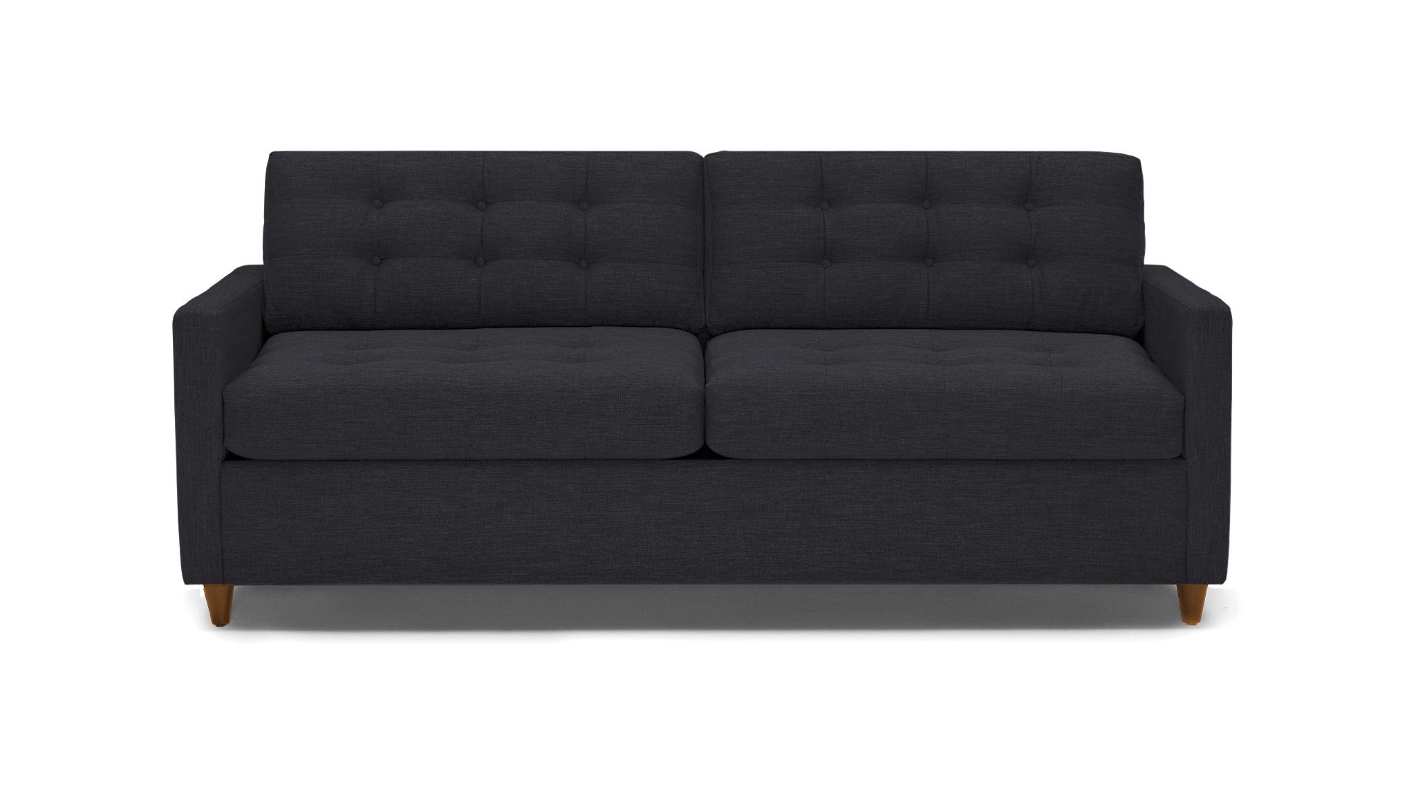 Black Eliot Mid Century Modern Sleeper Sofa - Royale Gunmetal - Mocha ...