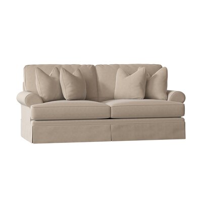 Dandir 91" Round Arm Sofa With Reversible Cushions - Wayfair | Havenly