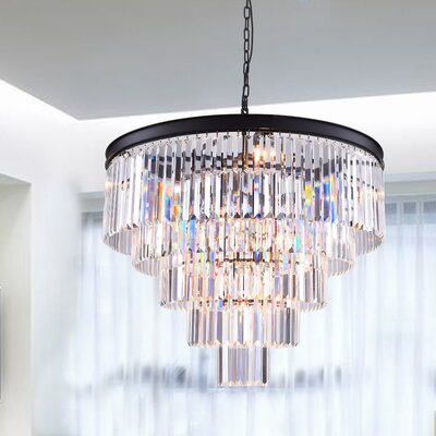 eitzen 12 light chandelier