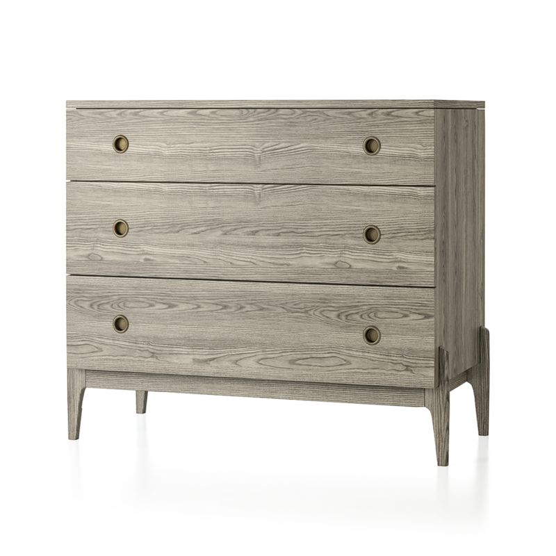 Kids Wrightwood Grey Stain 3 Drawer, How To Stain A Dresser Grey