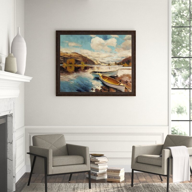 Providence Art 'Shore Leave' Framed Print on Canvas - Perigold | Havenly