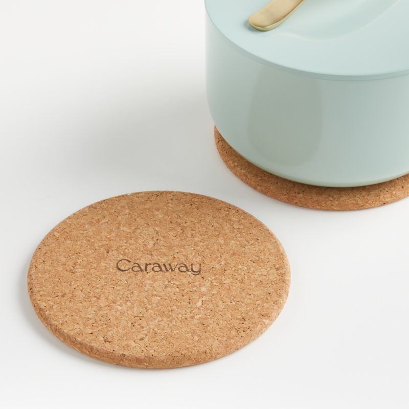 Caraway Home 7-Piece Silt Green Non-Stick Ceramic Cookware Set