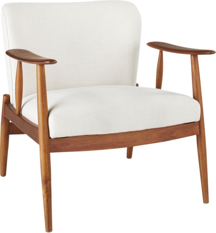 cb2 troubadour chair