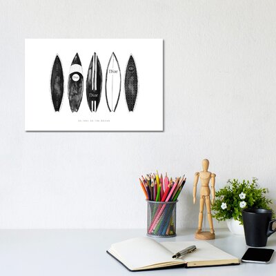 Dior Surfboards by Mercedes Lopez Charro - Print - Wayfair