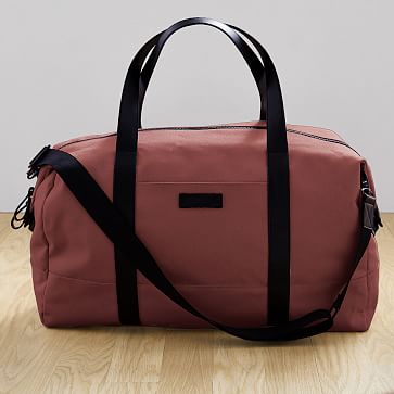 west elm duffle bag review