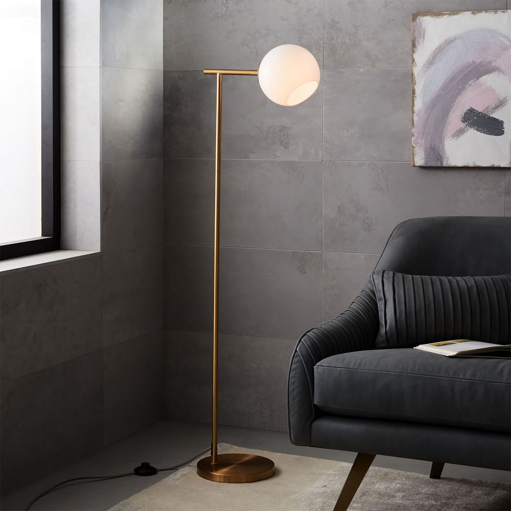 delaney marble floor lamp