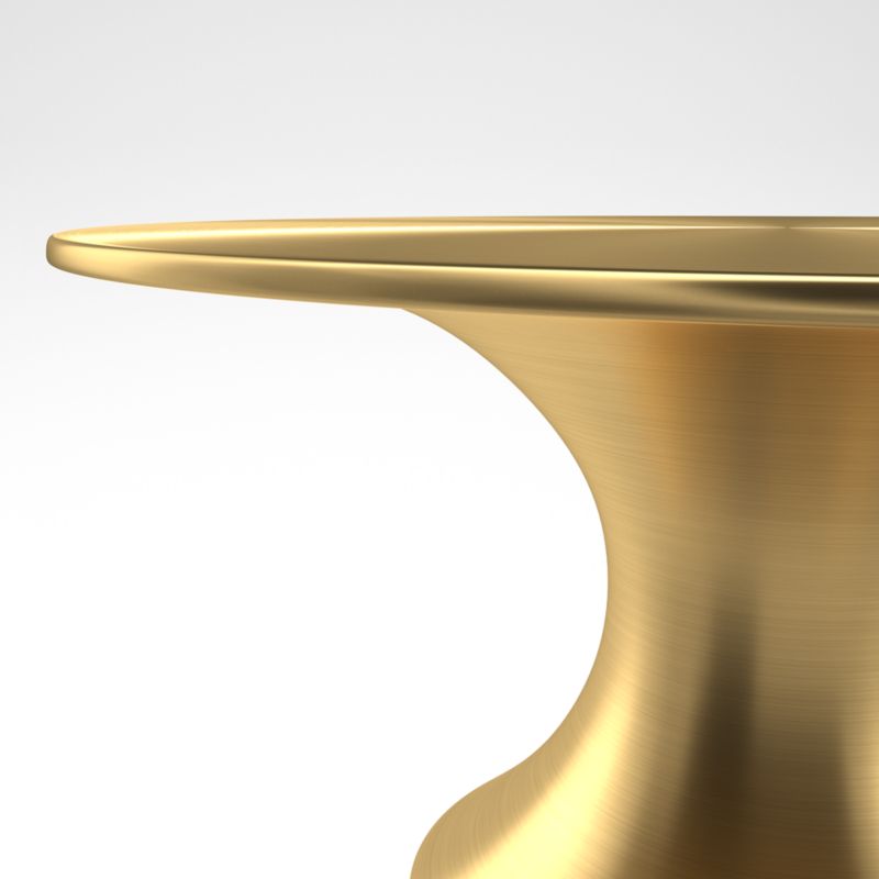 valter brass drink table