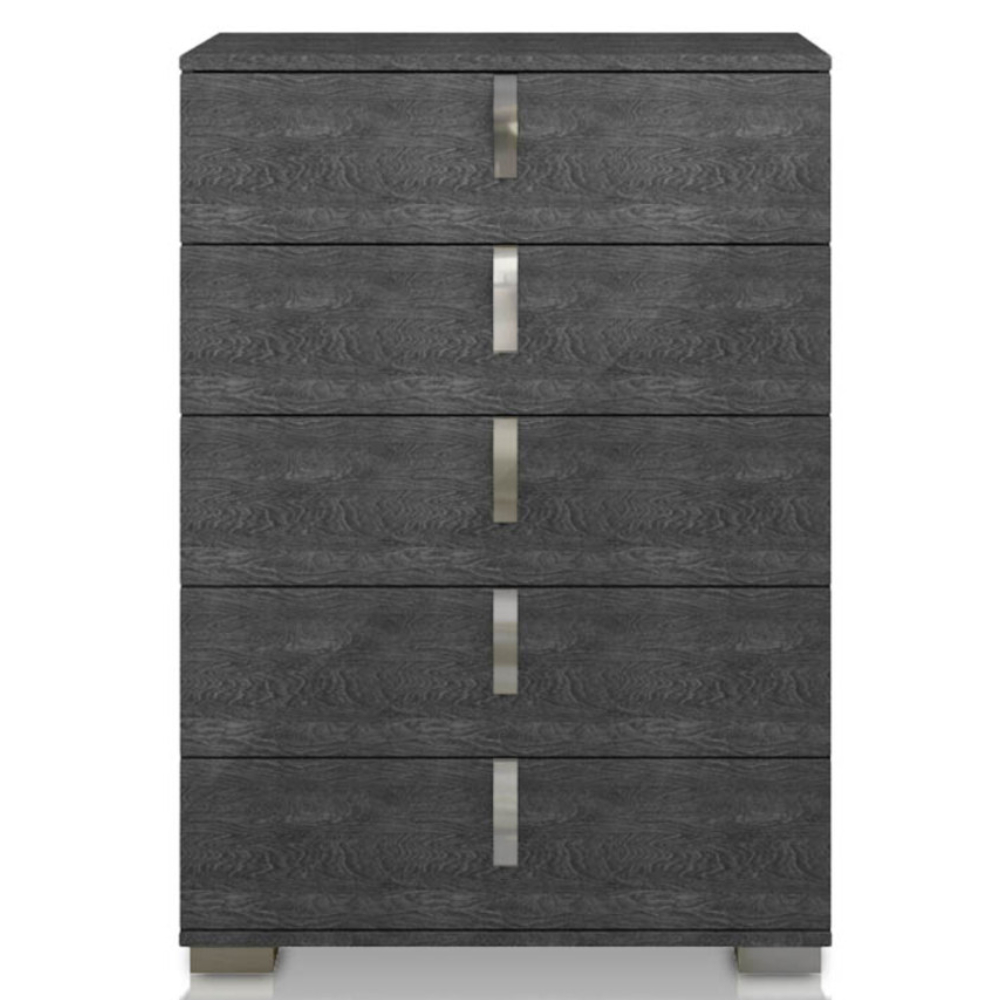 Calisto Mid Century Modern Grey Lacquer, Grey Lacquer Dresser