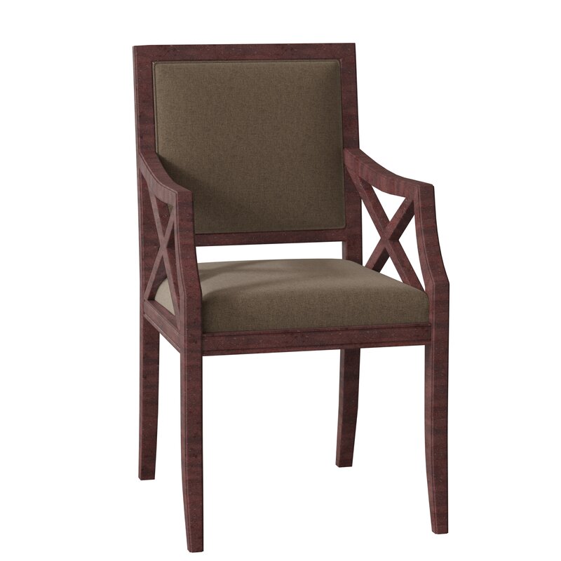 jude solid wood arm chair