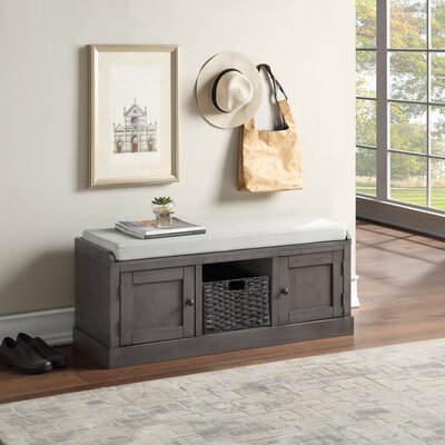 Goines Cabinet Storage Bench - Wayfair | Havenly