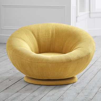 West elm deals groovy swivel chair