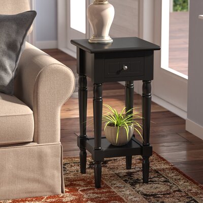 pittard end table with storage