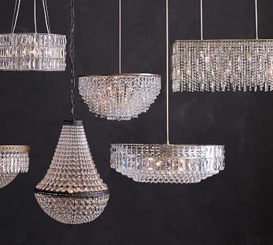 britta crystal chandelier