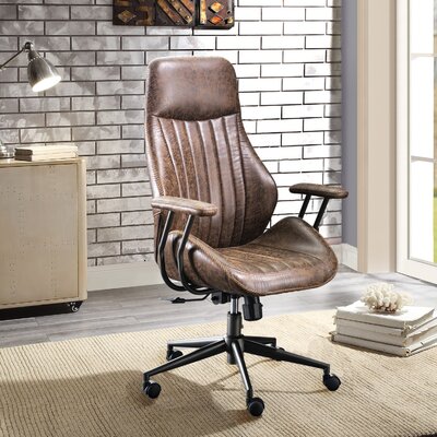 albaugh suede executive chair