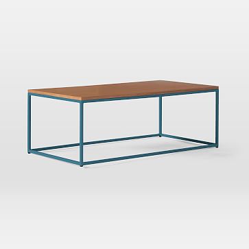 West Elm Ga Richards Coffee Table Petrol Walnut West Elm