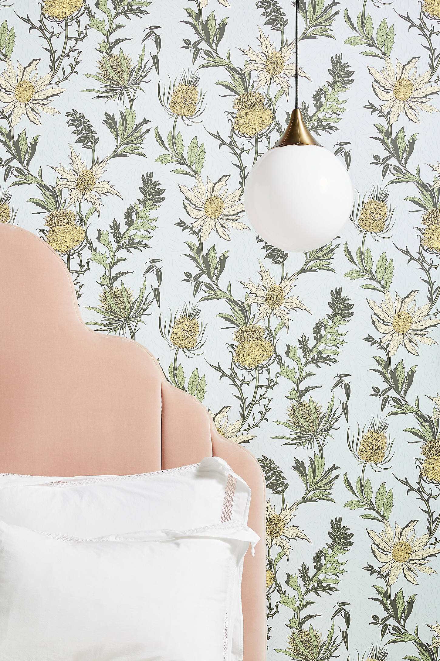 Thistle Wallpaper - Anthropologie | Havenly