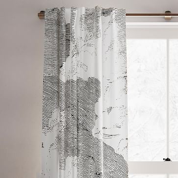 Etched Cloud Shower Curtain