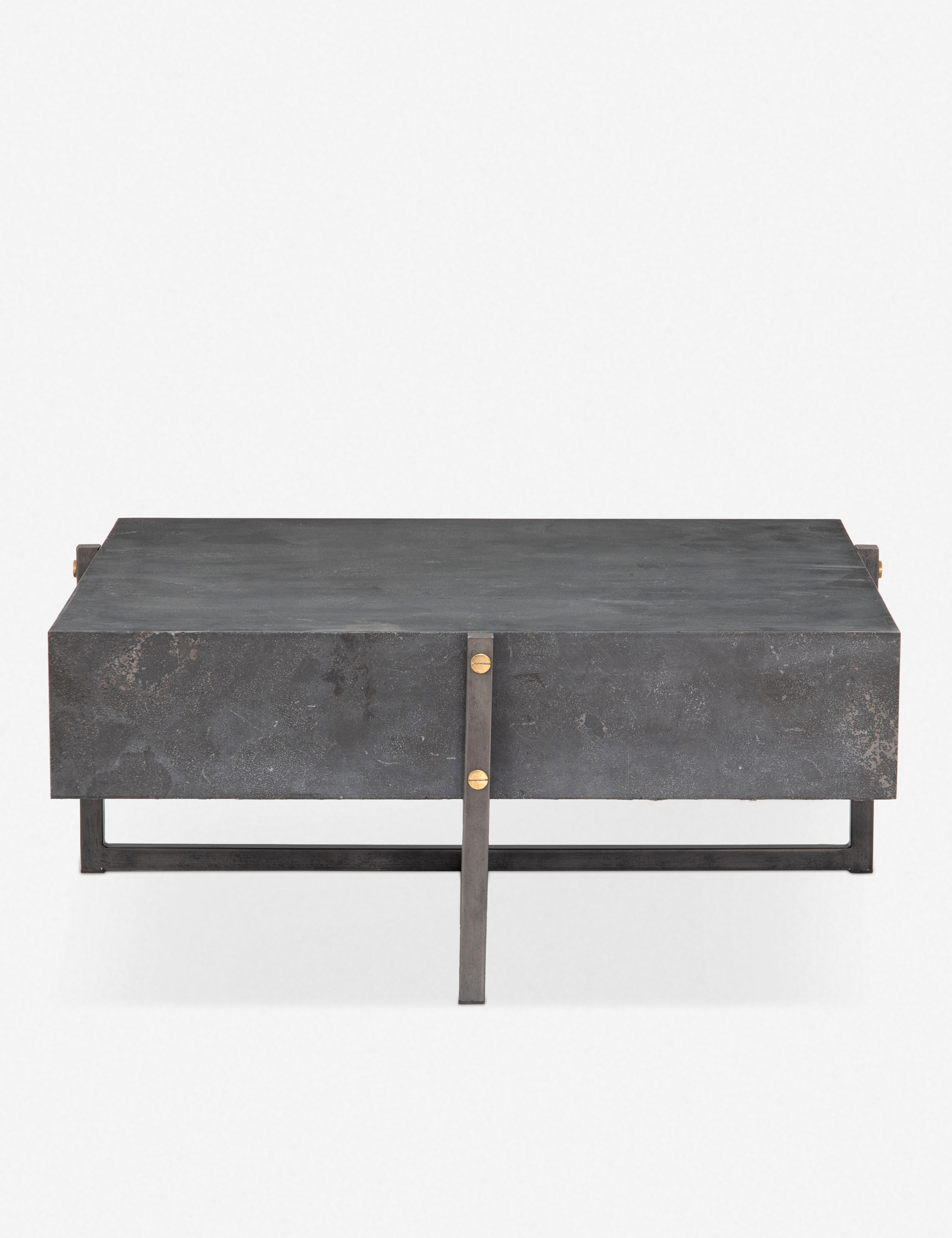 Alain Square Coffee Table Bluestone Lulu And Georgia