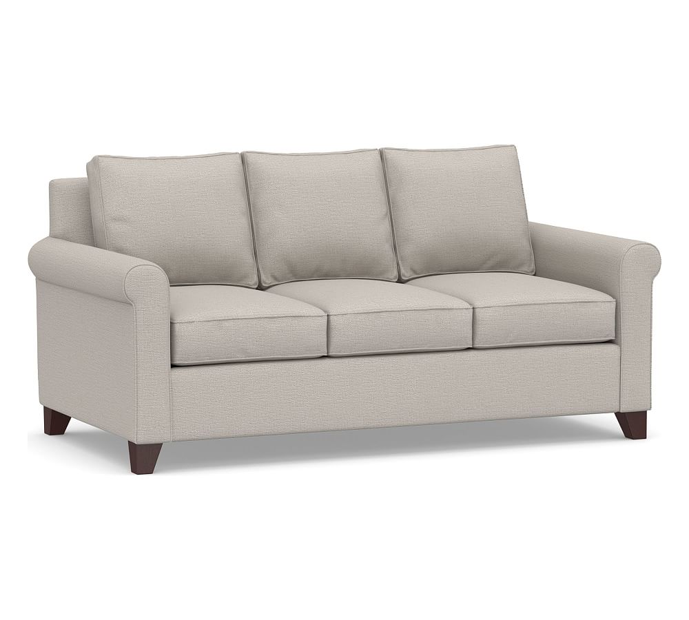 Cameron Roll Arm Upholstered Deluxe Sleeper Sofa, Polyester Wrapped ...