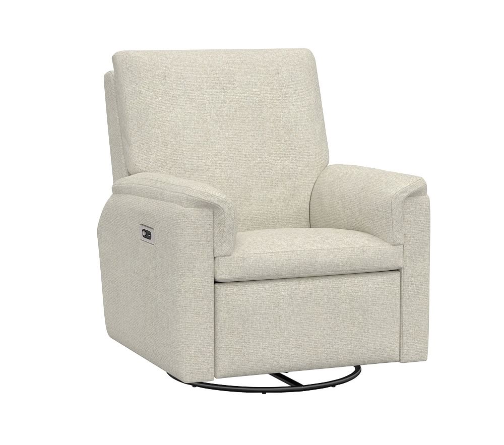 Pottery barn swivel glider recliner hot sale