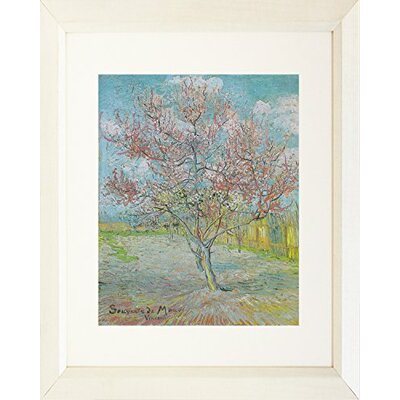 Pink Peach Tree in Bloom, 1888 by Vincent Van Gogh - Painting Print ...